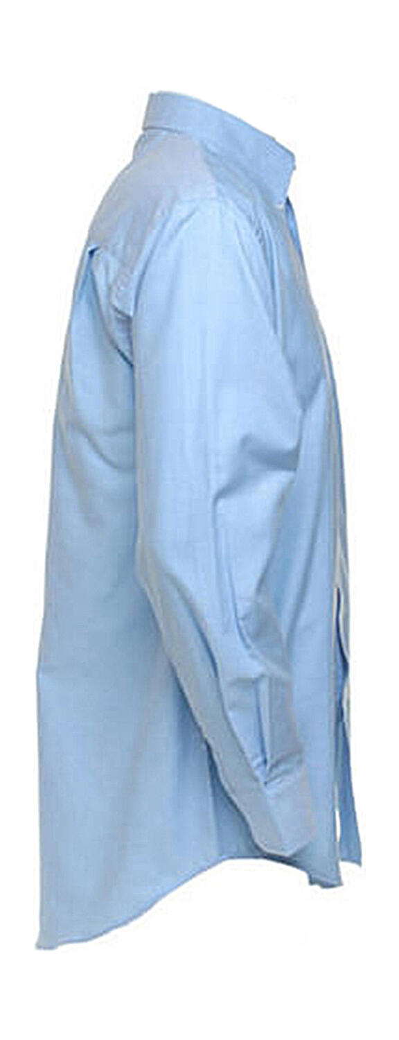 Μακρυμάνικο Πουκάμισο Classic Fit Workwear με Τσέπη Στο Στήθος Kk351 Kustom Kit Light Blue ανδρικά Πουκάμισα Simple Wear