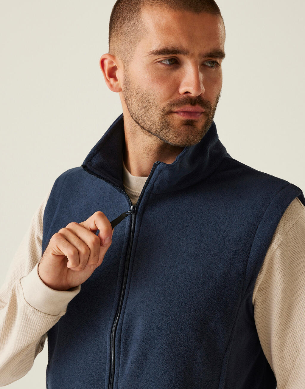 Micro Fleece Bodywarmer Tra801 Regatta Black ανδρικά Μπουφάν Simple Wear