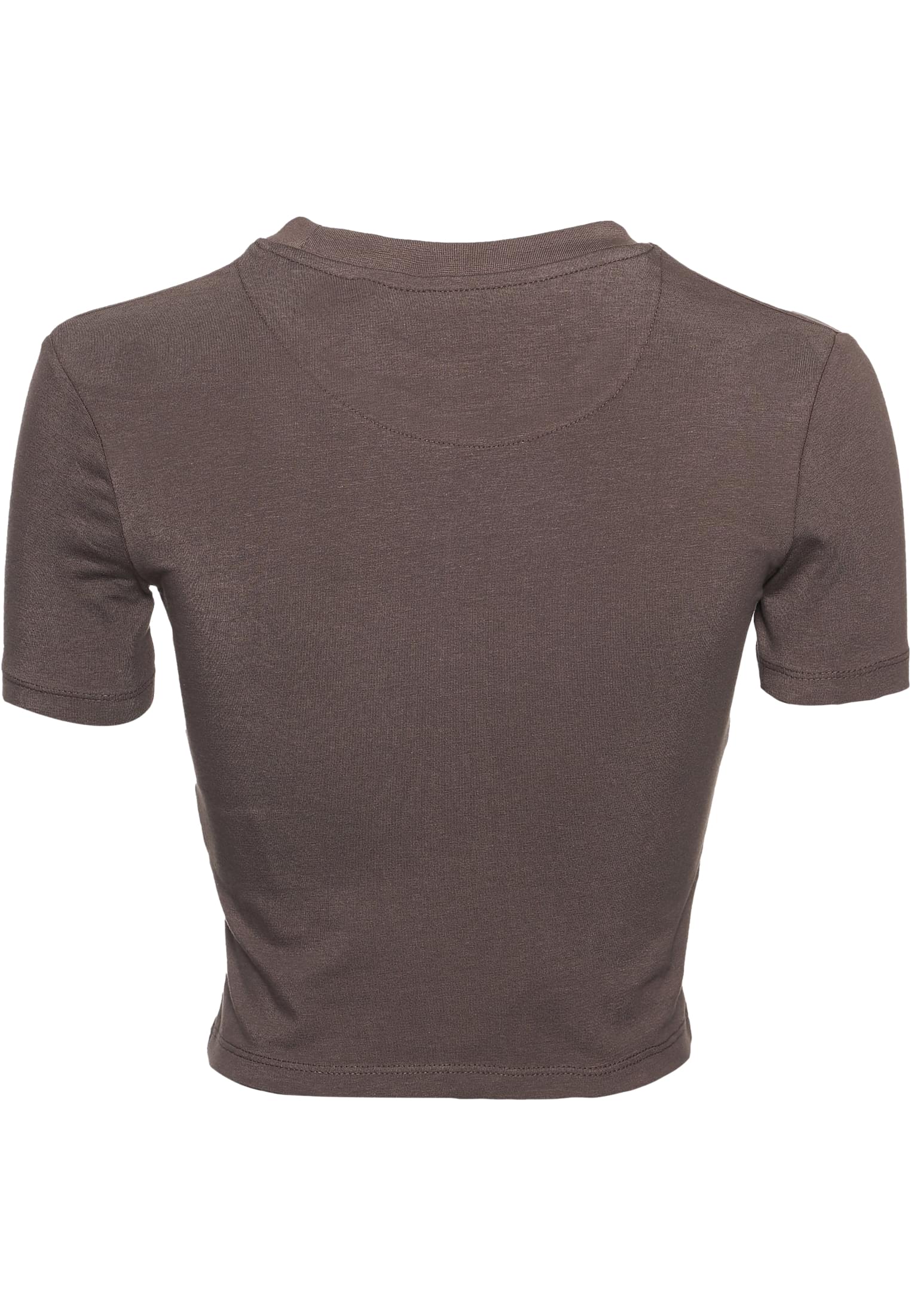 Cropped T-Shirt Def Μινιμαλιστικό Σχέδιο με Εφαρμοστή Γραμμή Dflts208-18932 Pavement γυναικεία Basic T-Shirts Simple Wear Μπλουζάκια κοντομάνικα