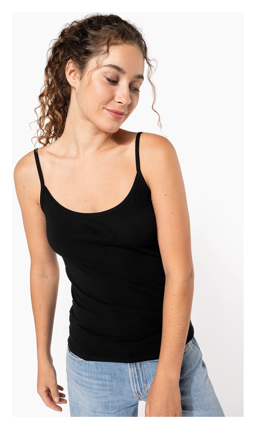 Γυναικείο τιραντάκι K397 KARIBAN BRANDS Black