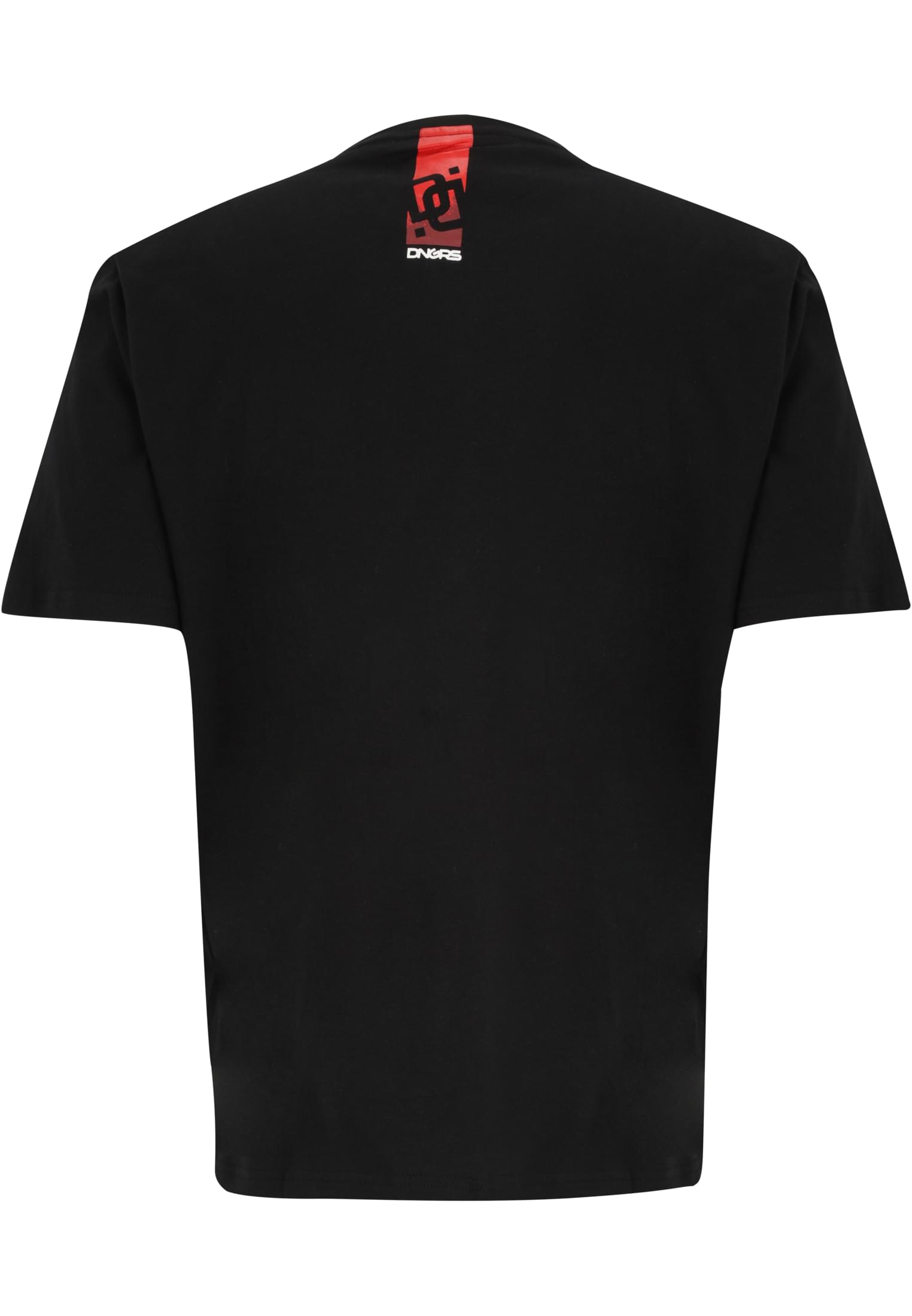 Dangerous Dngrs Hyena T-Shirt Dgts787-00007 Black ανδρικά Basic T-Shirts Simple Wear Μπλουζάκια κοντομάνικα