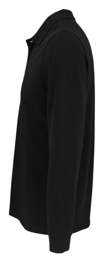 Unisex Μακρυμάνικο Πόλο Πικέ Prime Lsl - 03983 Sols Black ανδρικά Μπλούζες Polo Simple Wear