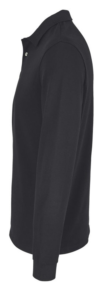 Μακρυμάνικο Unisex Πόλο Πικέ Pacific Lsl - 04441 Sols Black ανδρικά Μπλούζες Polo Simple Wear