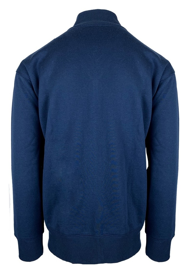 Unisex Ζακέτα Φούτερ Χωρίς Κουκούλα Root - 00151C About Basics French Navy ανδρικά Simple Wear