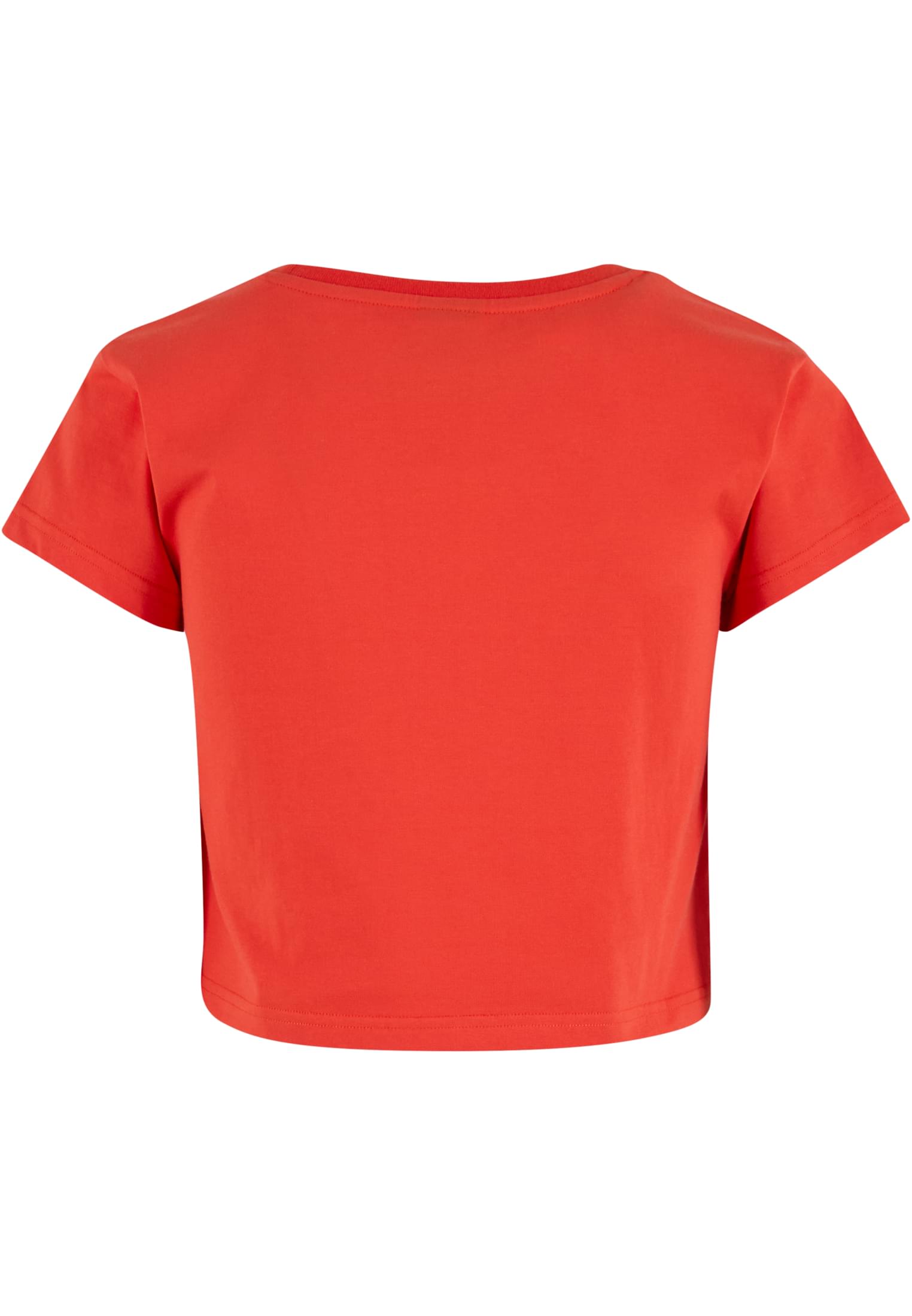 Cropped T-Shirt Fast με Μινιμαλιστικό Λογότυπο Dlts140-07643 Dangerous Dngrs Red Clay γυναικεία Basic T-Shirts Simple Wear Μπλουζάκια κοντομάνικα
