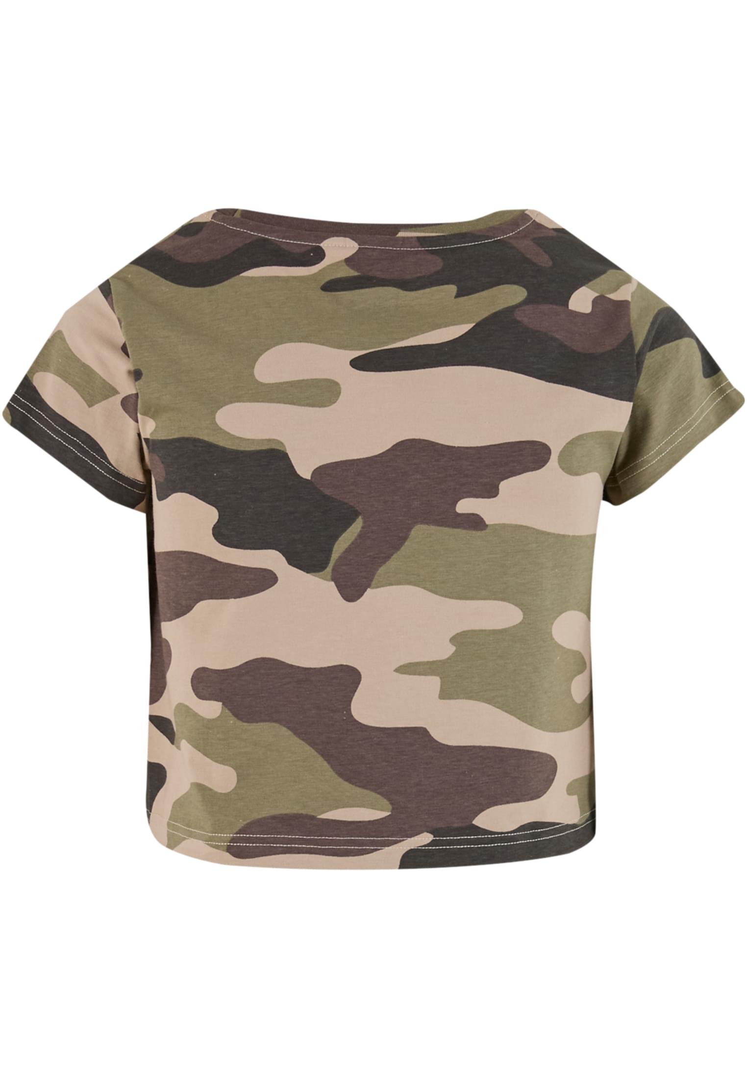 Cropped T-Shirt Fast με Μινιμαλιστικό Λογότυπο Dlts140-21209 Dangerous Dngrs Camou19 γυναικεία Basic T-Shirts Simple Wear Μπλουζάκια κοντομάνικα