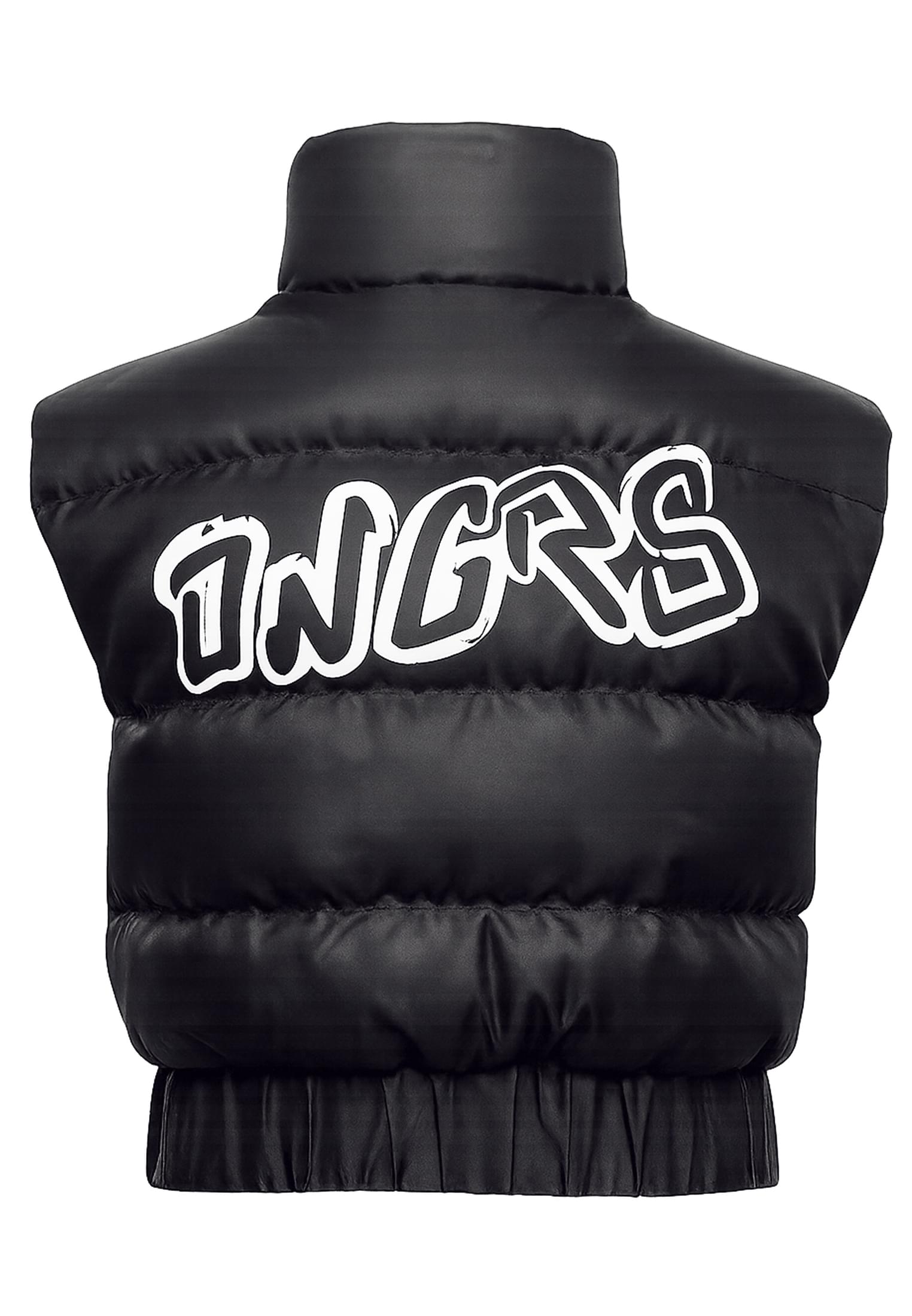 Γιλέκο Dangerous Dngrs Express Westen με Oversized Εφαρμογή Dlve001-00007 Black γυναικεία Μπουφάν Simple Wear