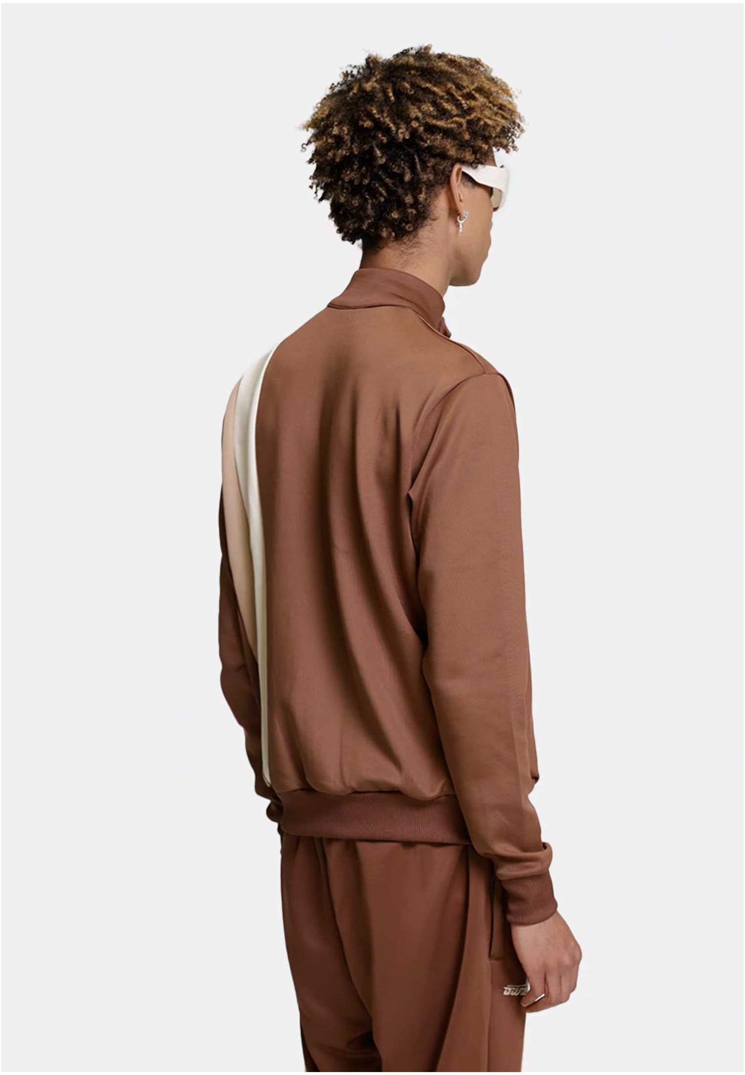 Αθλητικό Jacket Dwd Tapioca με Μοντέρνο Σχέδιο Dwdja002-09121 Def Medium Brown ανδρικά Φούτερ Simple Wear