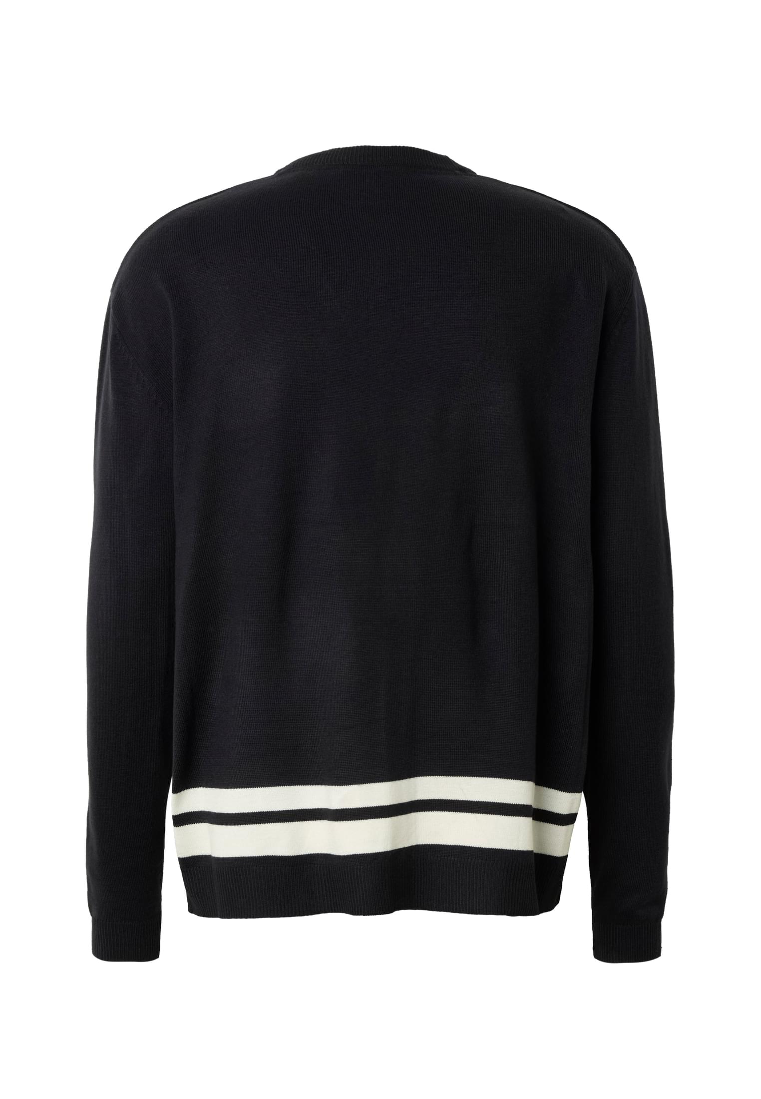 Cardigan College Stickjacken με Stand-Up Collar Eckocg001-20259 Ecko Unltd Jetblack ανδρικά Μπουφάν Simple Wear