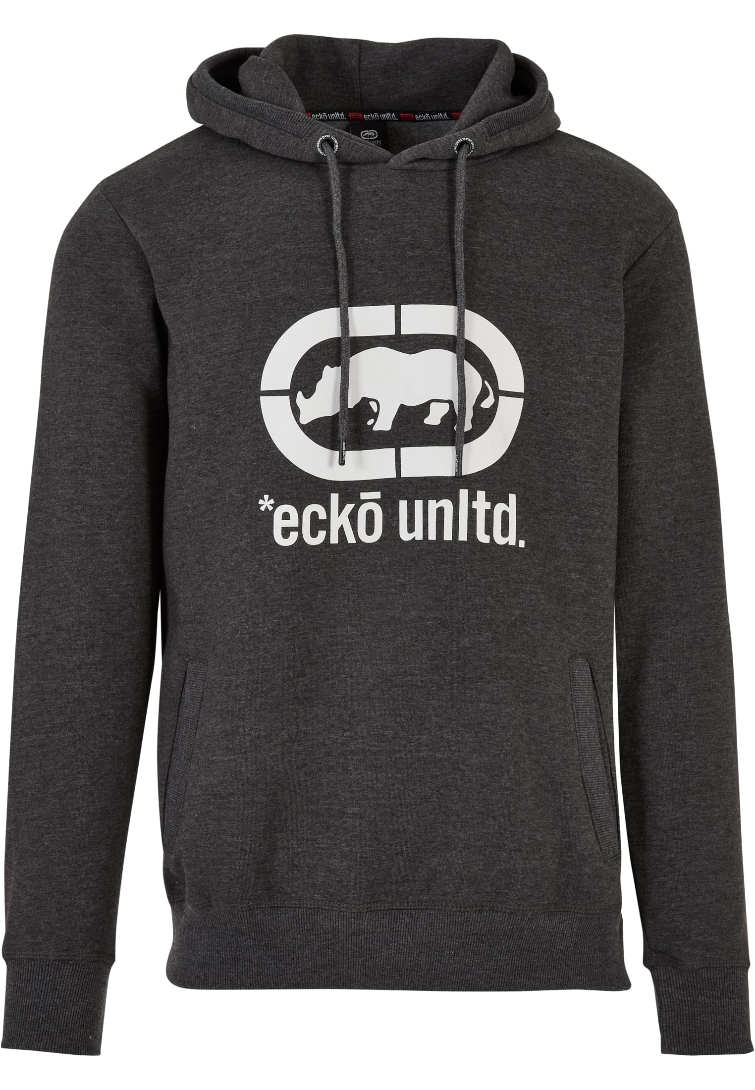 Ecko Unltd Base Hoody Eckohd1034-00091 Charcoal ανδρικά Φούτερ Simple Wear
