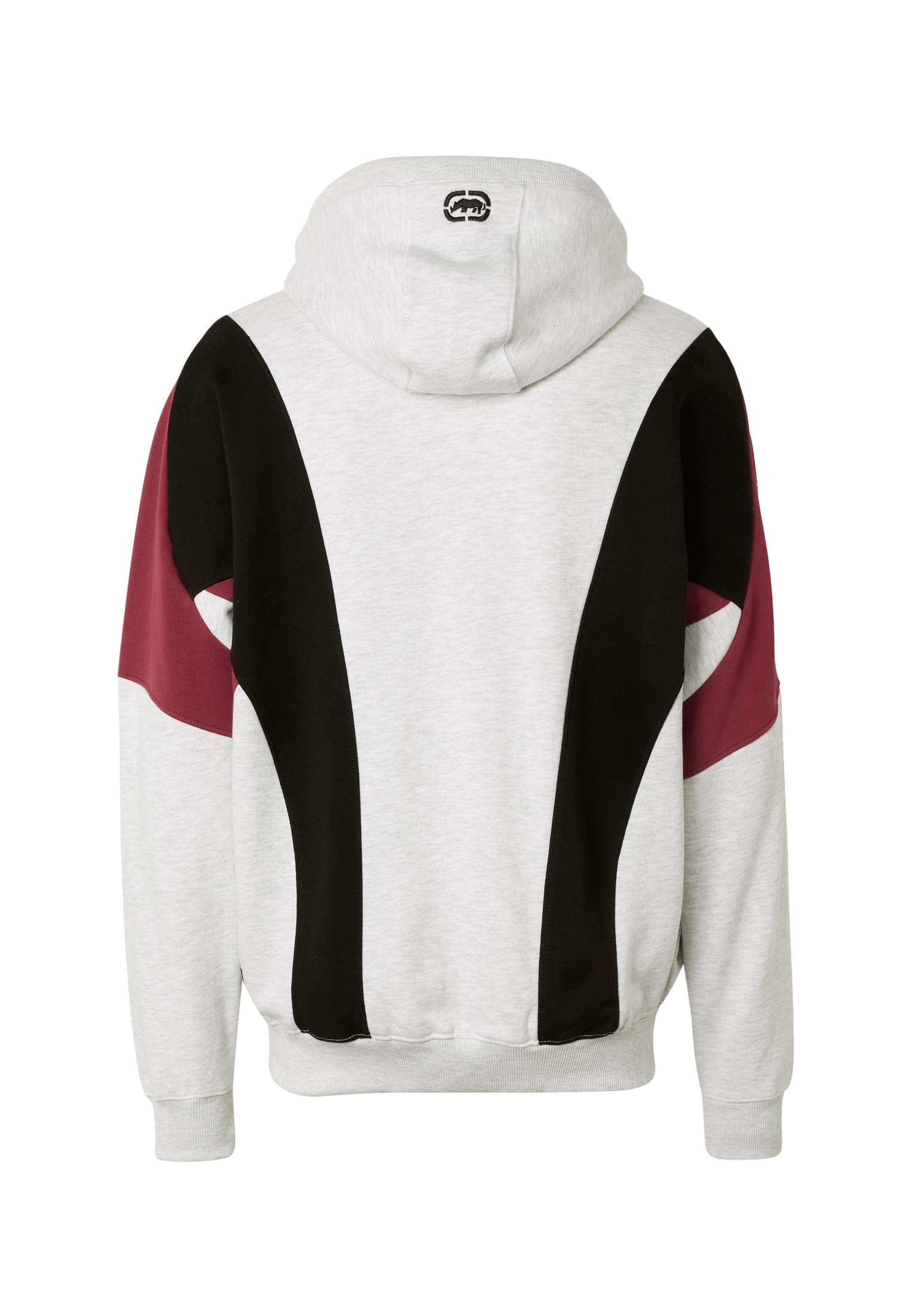 Oversized Hoodie Pro με Κουκούλα Και Εμβληματικό Σχέδιο Λογότυπου Eckohd1112-21409 Ecko Unltd Jetblack Syrah Greymelange ανδρικά Φούτερ Simple Wear