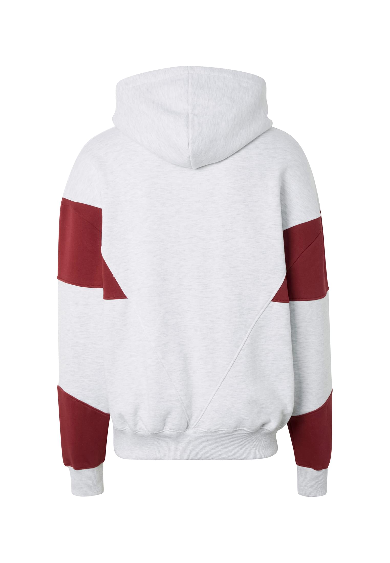 Hoodie Structure με Κουκούλα Και Τσέπη Καγκουρό Eckohd1144-21410 Ecko Unltd Lightgreymelange Syrah ανδρικά Φούτερ Simple Wear
