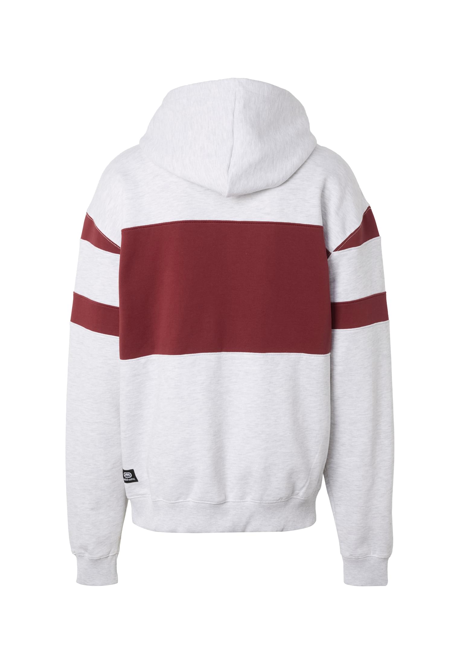 Hoodie Flagship με Κανονική Εφαρμογή Και Κοπή H-Shape Eckohd1145-21410 Ecko Unltd Lightgreymelange Syrah ανδρικά Φούτερ Simple Wear