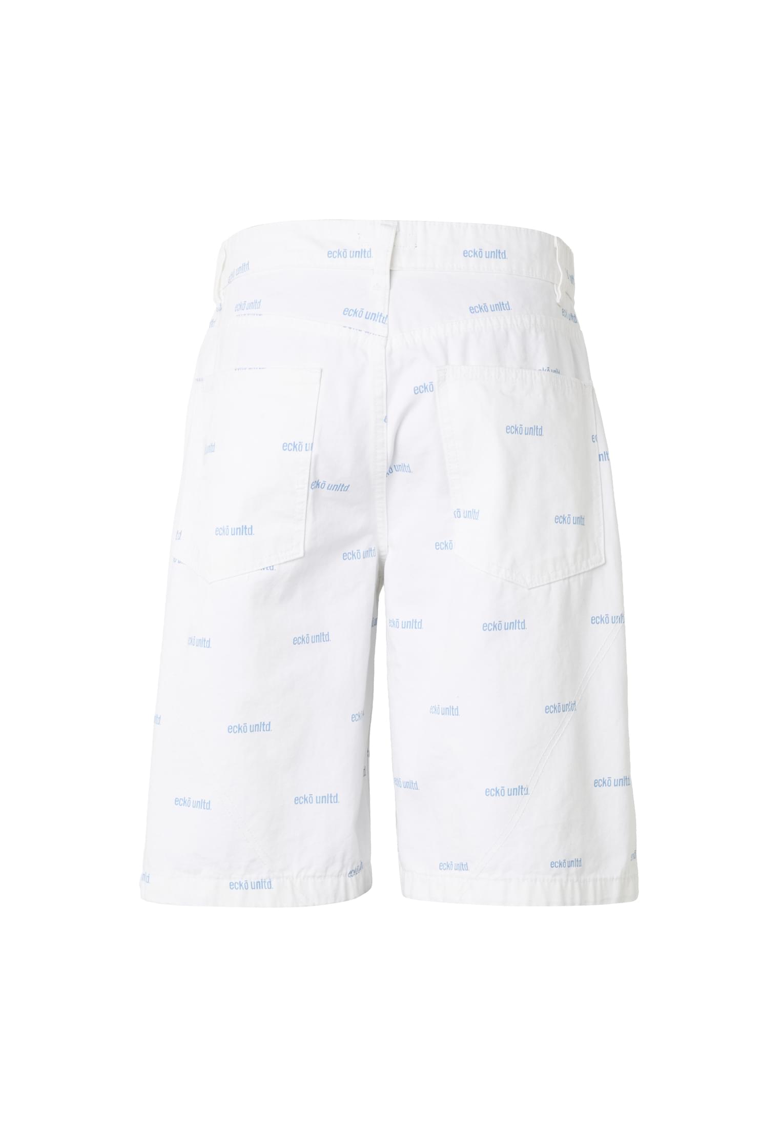 Allover Shorts με Μοναδικό Σχέδιο για Άνεση Και Στυλ Eckosh1048-21363 Ecko Unltd Brightwhite ανδρικά Βερμούδες Σορτς Simple Wear