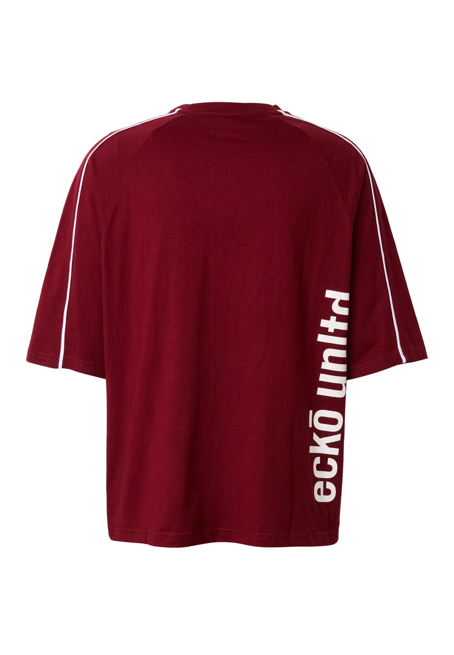 Ανδρική Μπλούζα Strong T-Shirt με Αναπνεύσιμη Αίσθηση Eckots1201-06465 Ecko Unltd Syrah ανδρικά Basic T-Shirts Simple Wear Μπλουζάκια κοντομάνικα