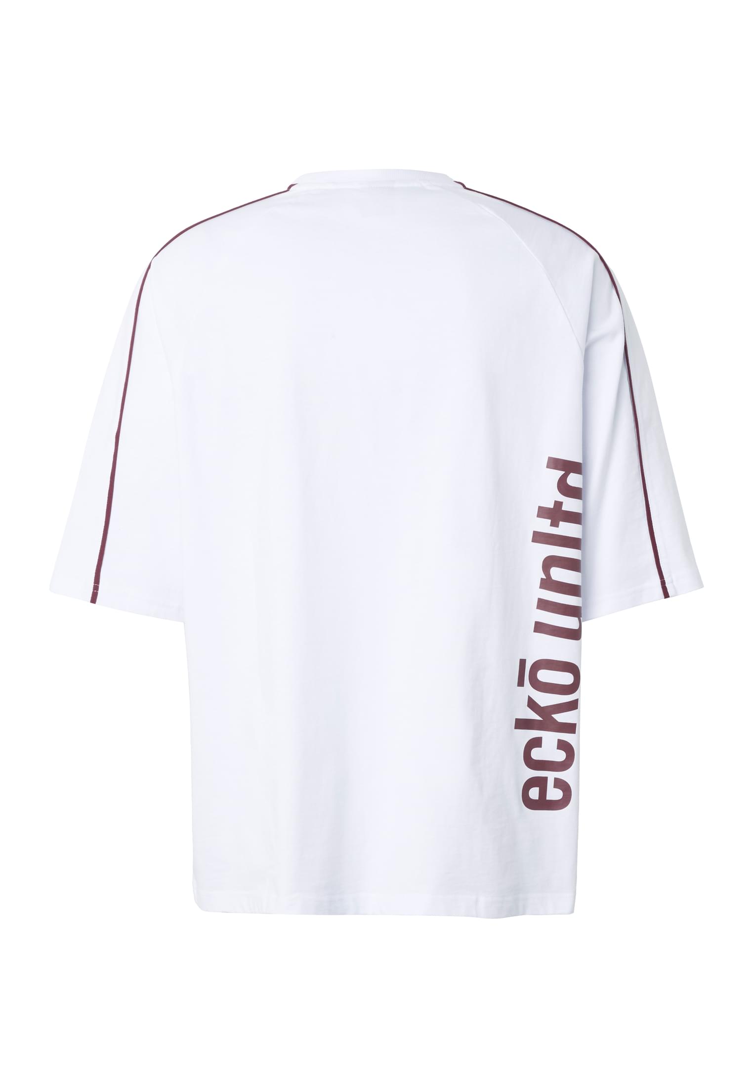 Ανδρική Μπλούζα Strong T-Shirt με Αναπνεύσιμη Αίσθηση Eckots1201-21363 Ecko Unltd Brightwhite ανδρικά Basic T-Shirts Simple Wear Μπλουζάκια 