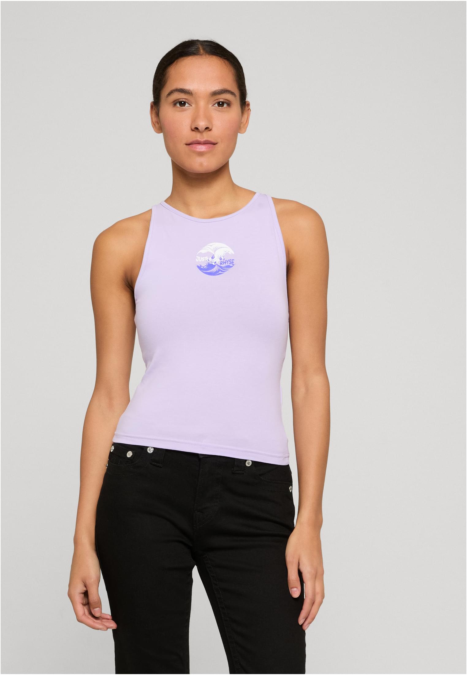 Tank top RideTheVibe με άνεση και ελαστικότητα JLTT215T-00145 Just Rhyse lilac