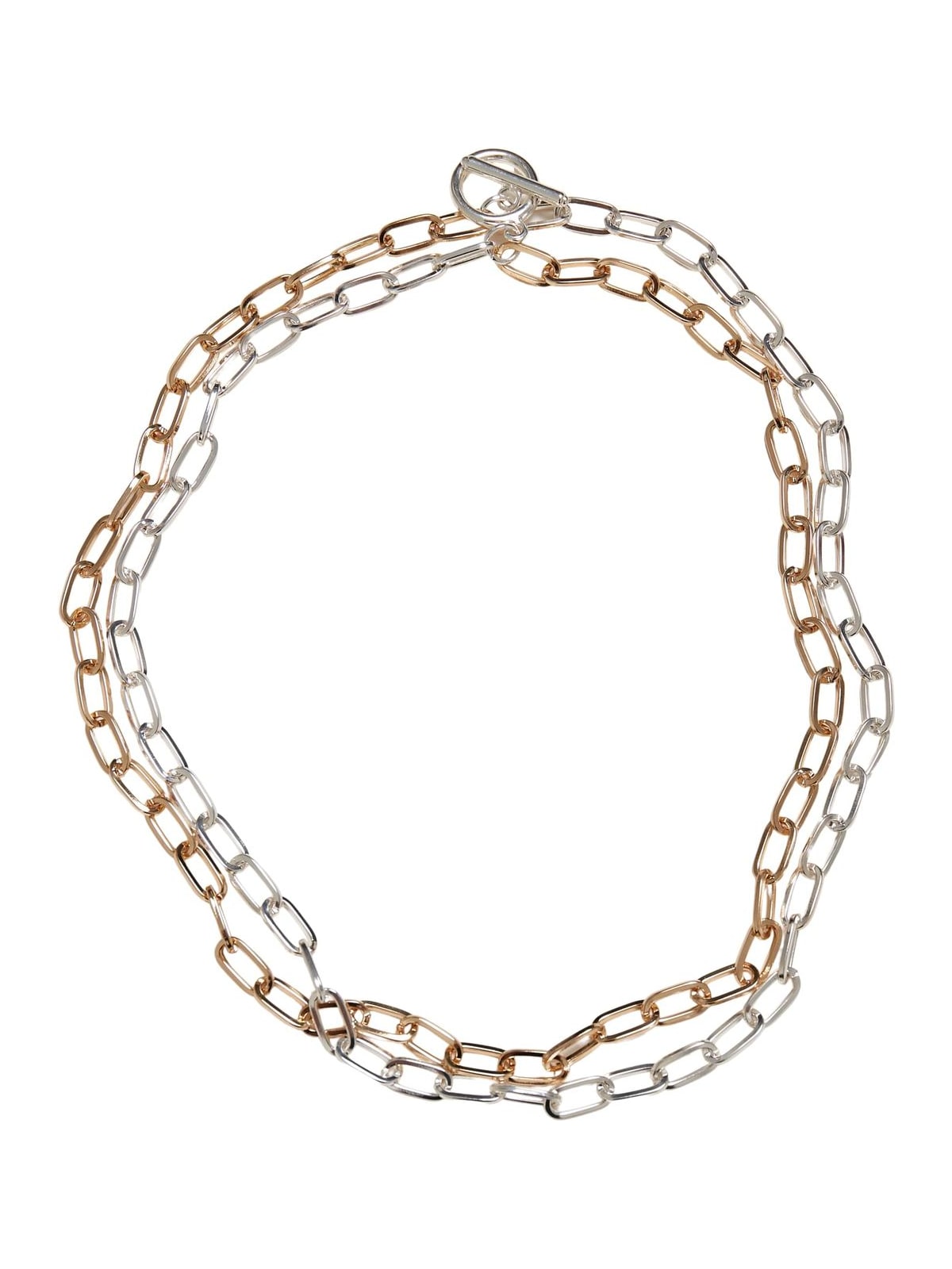 Bicolor Layering Necklace Urban Classics TB5157-03176 gold/silver