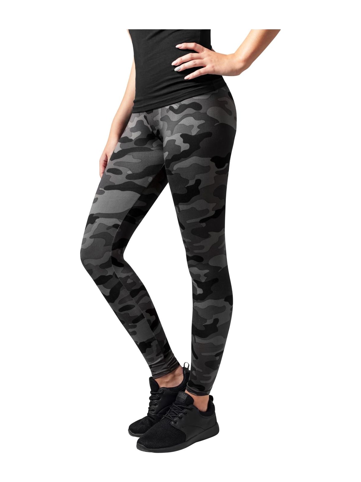 Γυναικείο Κολάν TB1331 Urban Classics Camo dark camo