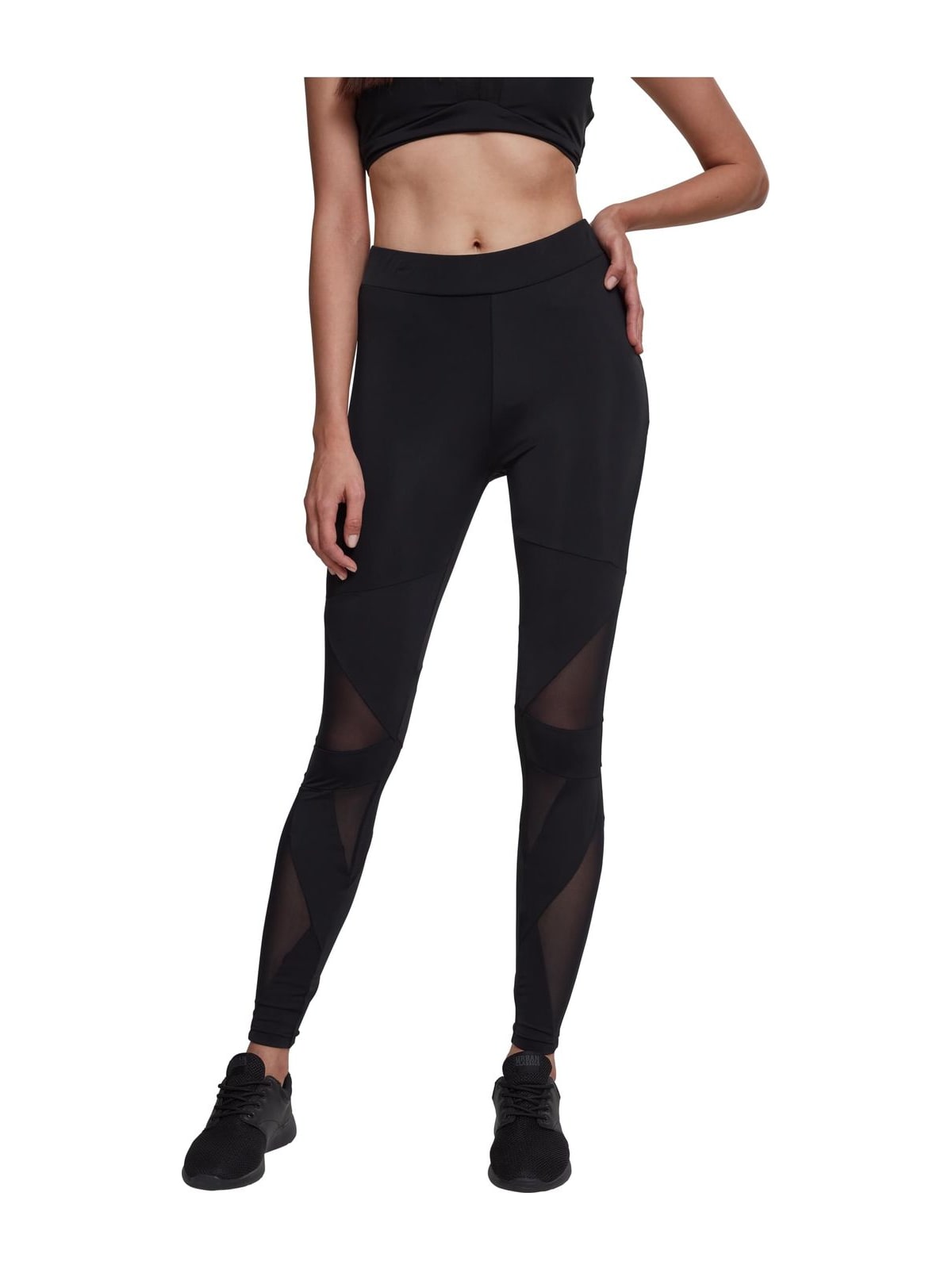 Γυναικείο Κολάν TB1938 Urban Classics Μαύρο blk/blk