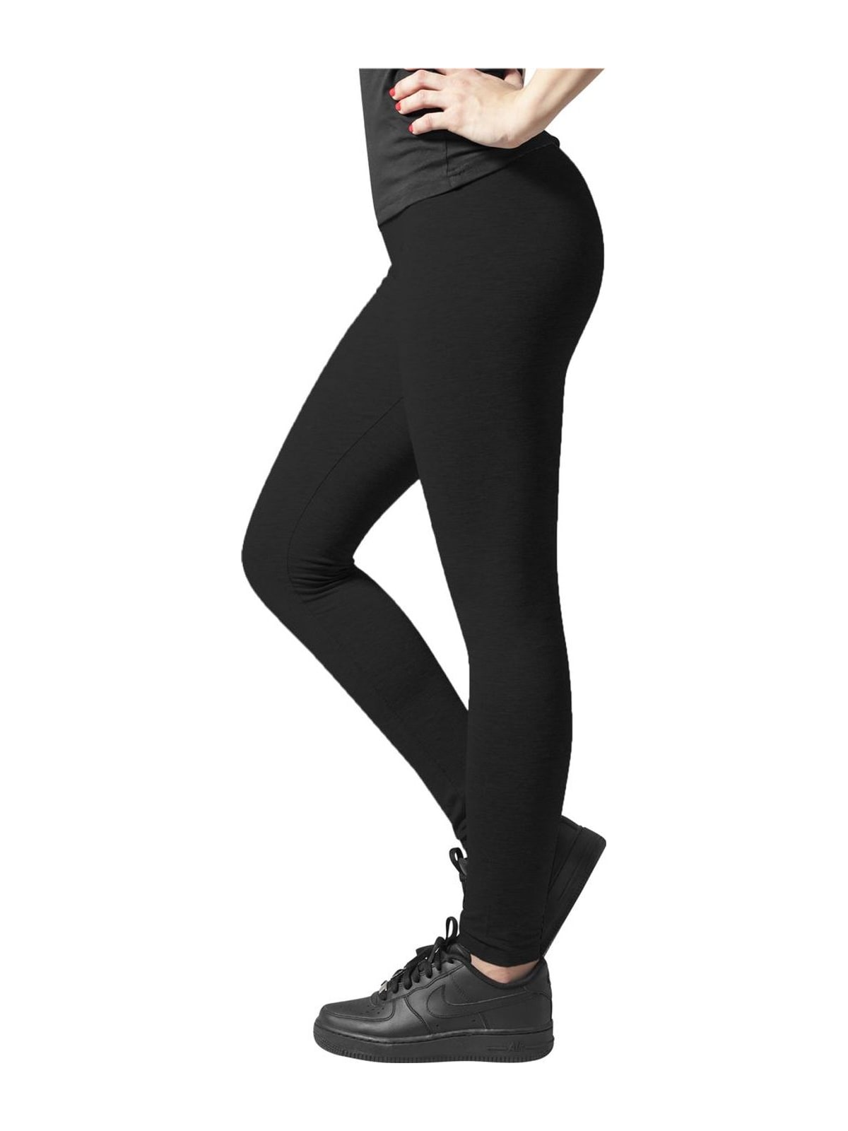 Γυναικείο Κολάν TB605 Urban Classics Jersey Black