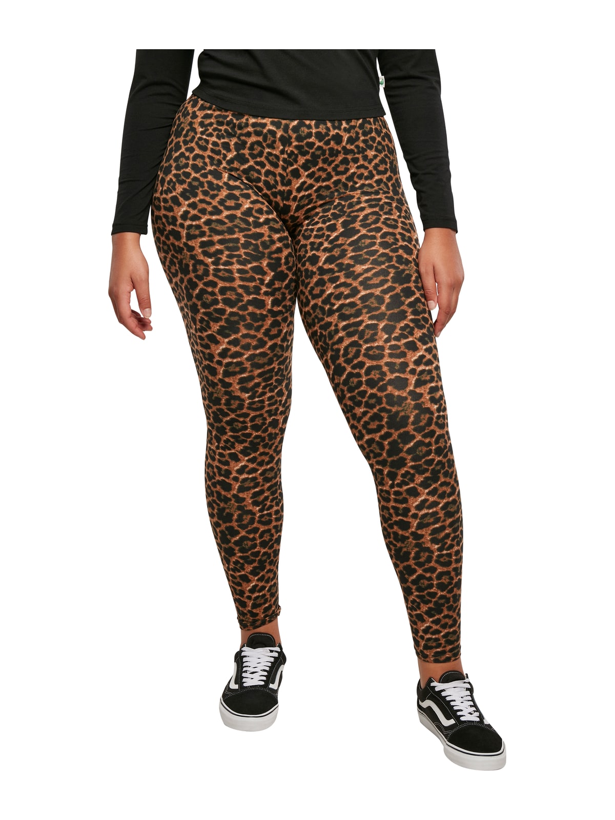 Γυναικείο Κολάν TB4771-04247 Urban Classics Soft AOP Leggings darkleo