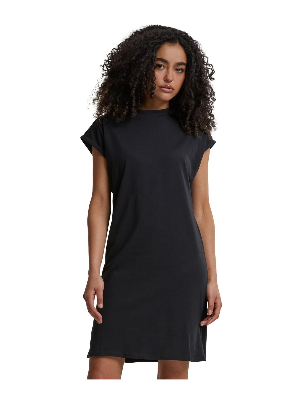 Γυναικείο Κοντομάνικο Φόρεμα TB1910 Urban Classics Black