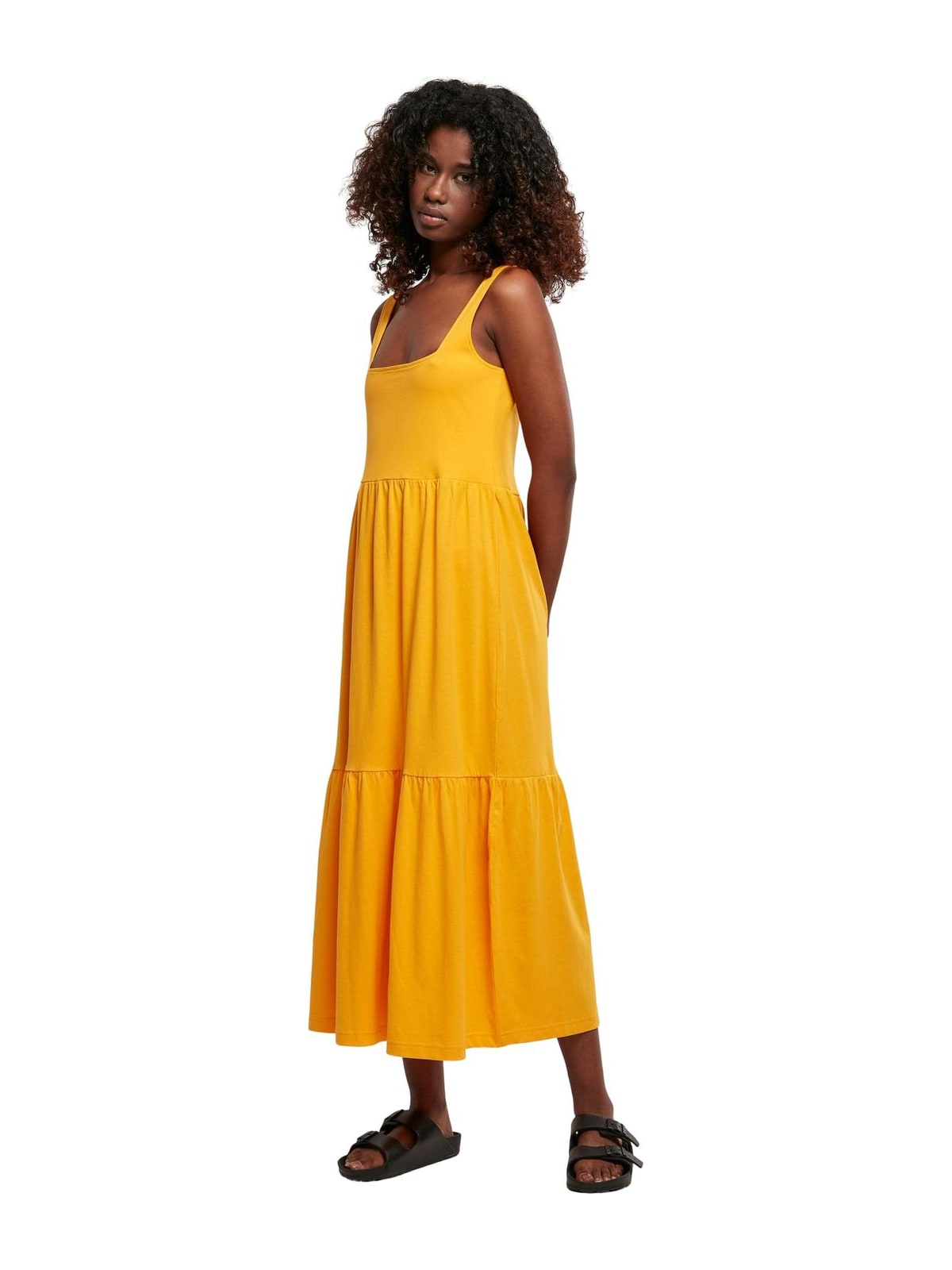 Γυναικείο Φόρεμα 7/8 Valance TB4784 Urban Classics Magic Mango