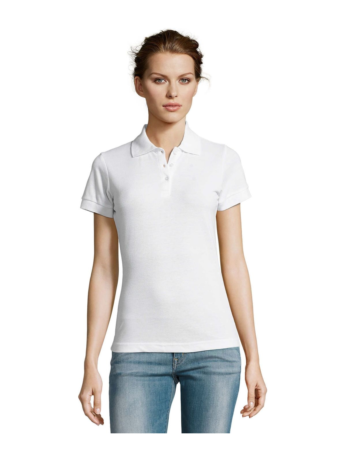Γυναικείο Πόλο Πικέ 00573 SOL'S Prime White