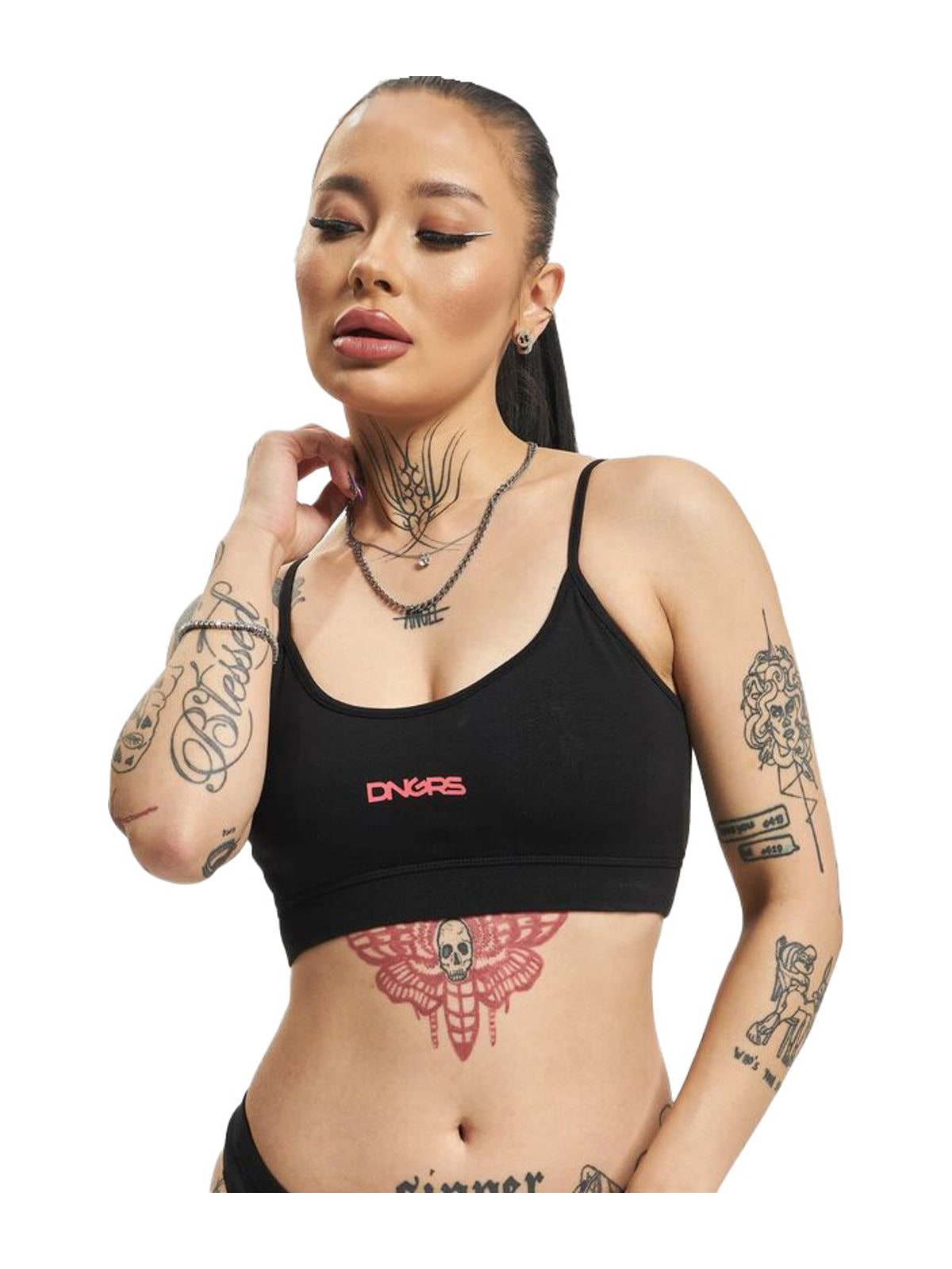 Γυναικείο Μπουστάκι DLBT126-00007 Dangerous DNGRS Μαύρο Black