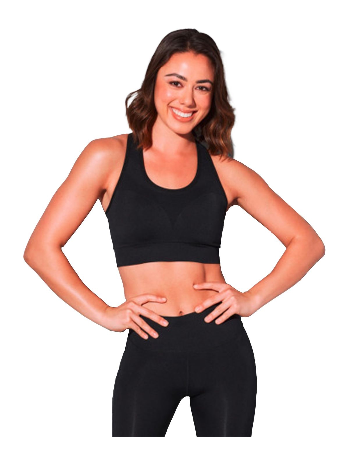 Γυναικείο Αθλητικό Crop-Top S282F Spiro Impact Softex Black