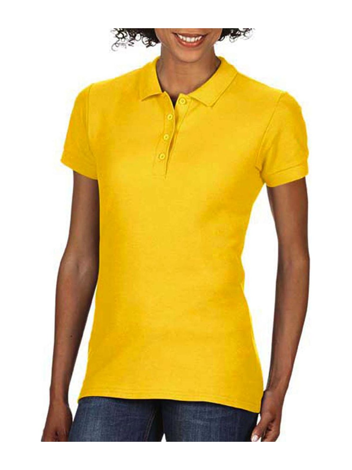 Γυναικεία Μπλούζα Polo 64800L Gildan Softstyle Double Pique Daisy