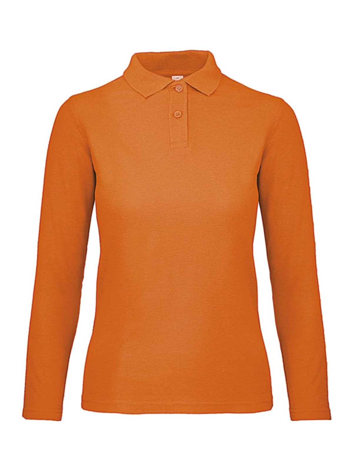 Μπλούζα Polo Γυναικεία Μακρυμάνικη PWI13 B & C ID.001 LSL Orange