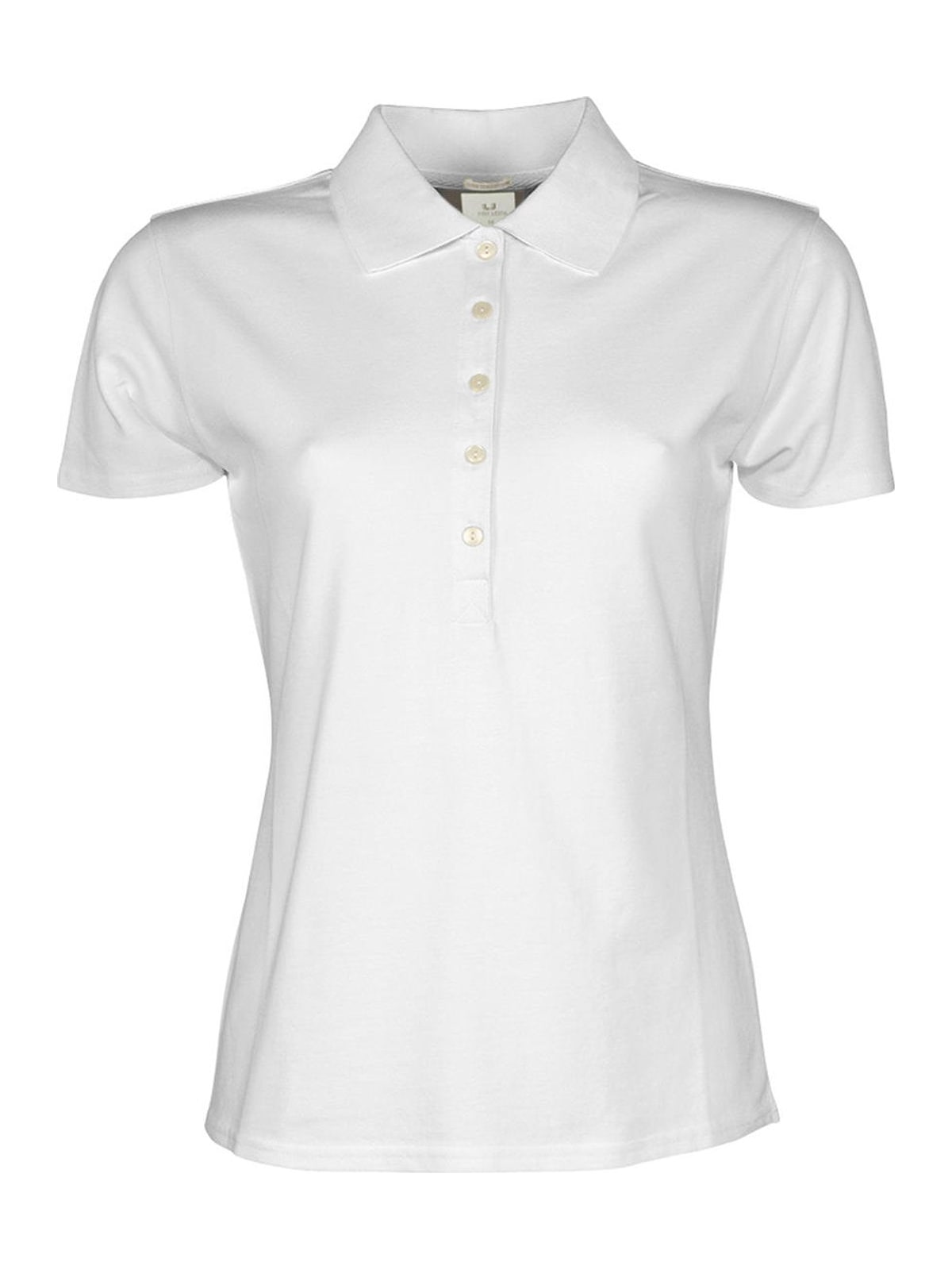 Γυναικεία Μπλούζα Polo 145 Tee Jays Luxury LS Stretch White