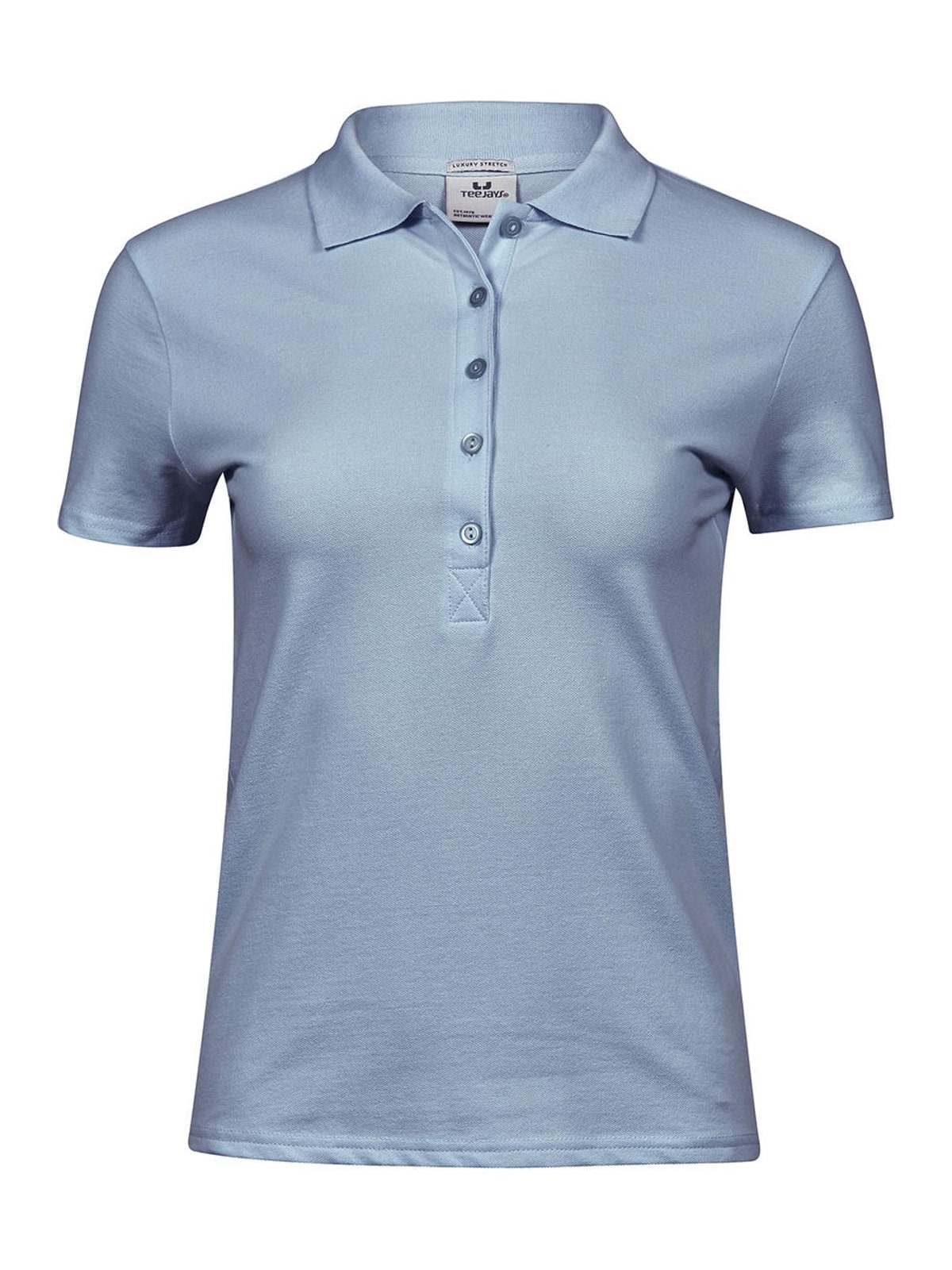 Γυναικεία Μπλούζα Polo 145 Tee Jays Luxury LS Stretch Light Blue