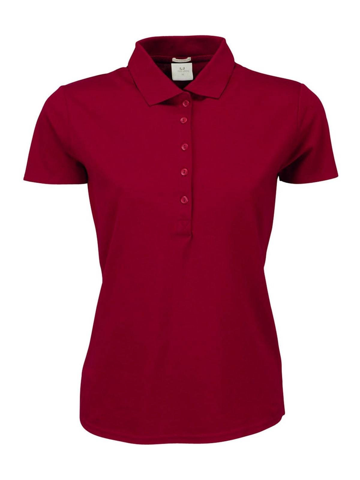 Γυναικεία Μπλούζα Polo 145 Tee Jays Luxury LS Stretch Deep Red