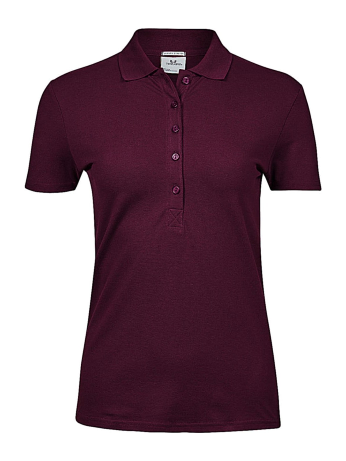 Γυναικεία Μπλούζα Polo 145 Tee Jays Luxury LS Stretch Wine