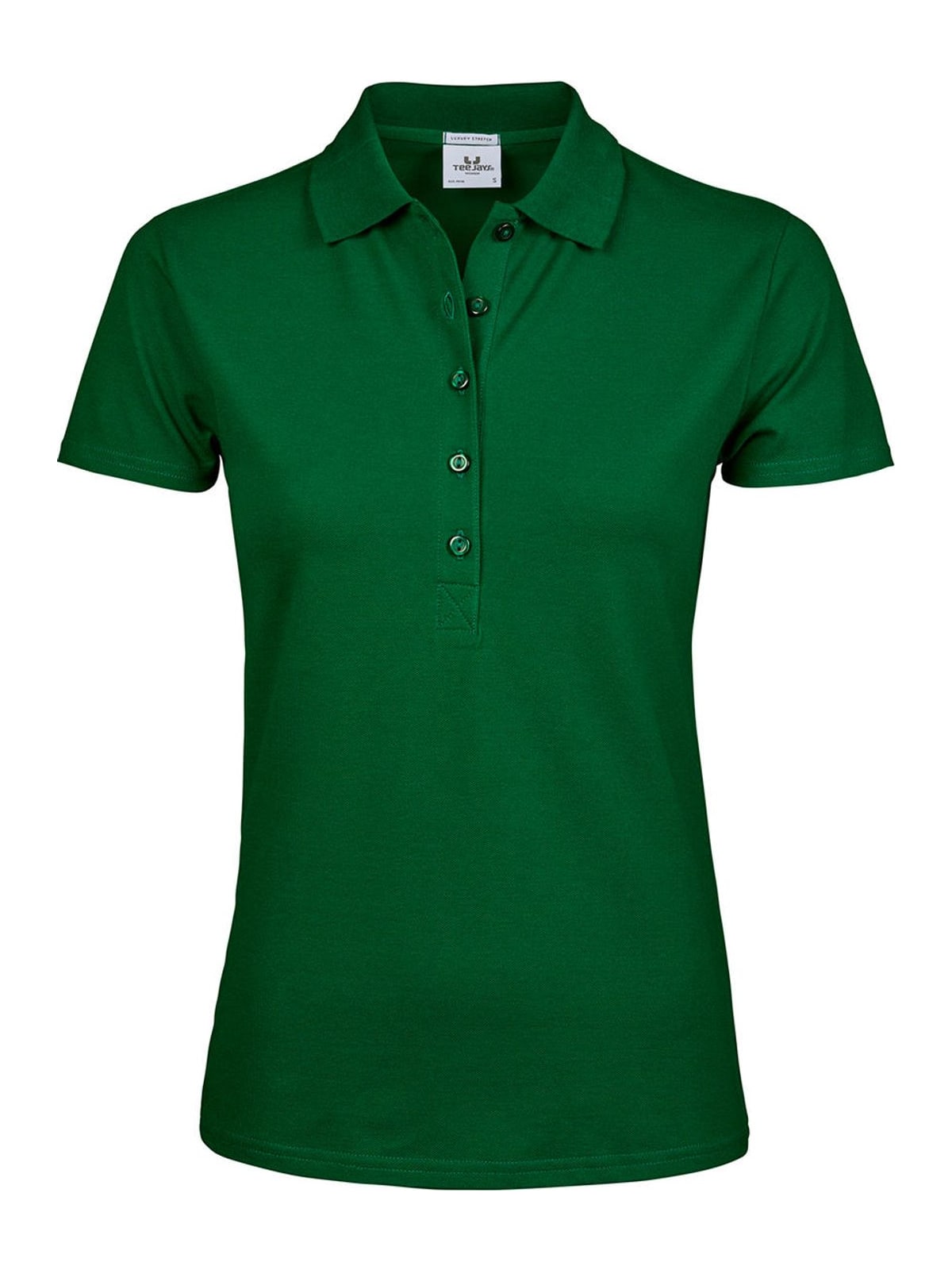 Γυναικεία Μπλούζα Polo 145 Tee Jays Luxury LS Stretch Forest Green