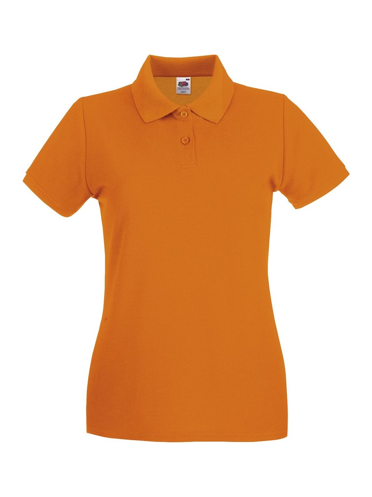 Γυναικεία Μπλούζα Polo 63-030-0 Fruit of the Loom Orange