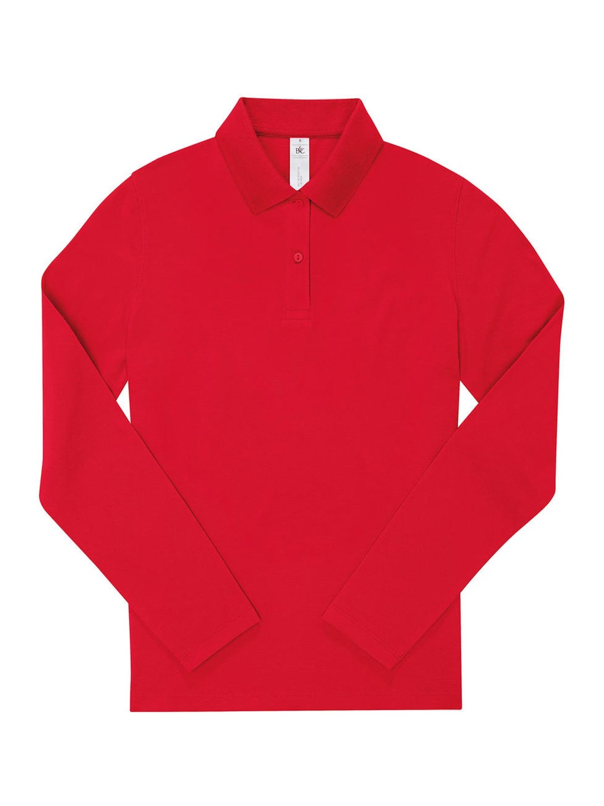 Γυναικεία Μακρυμάνικη Μπλούζα Polo PW462 B & C My Polo 180 LSL Red