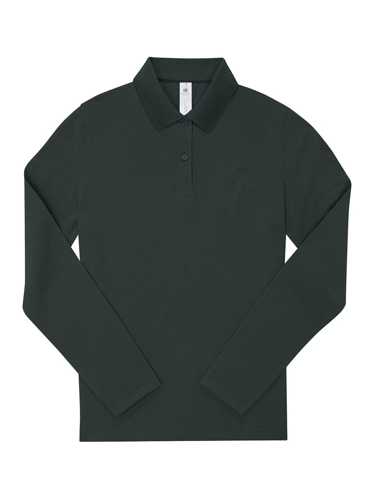 Γυναικεία Μακρυμάνικη Μπλούζα Polo PW462 B & C My Polo 180 LSL Dark Forest