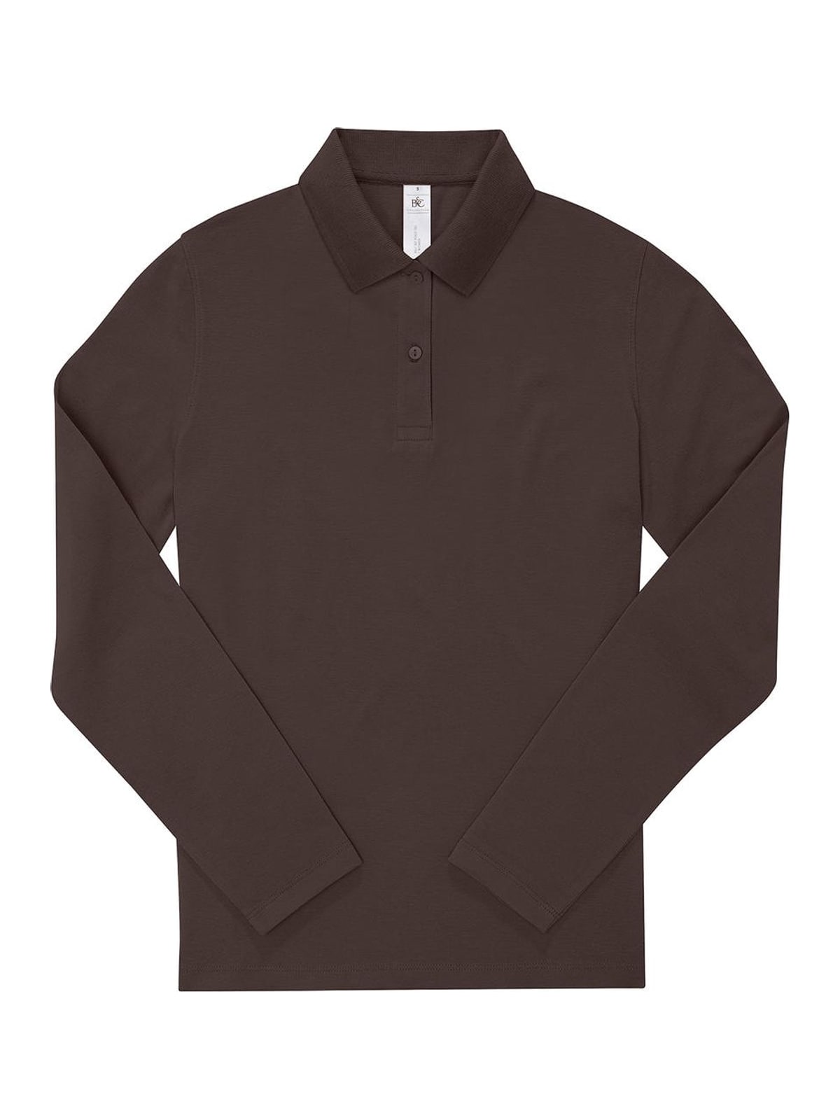 Γυναικεία Μακρυμάνικη Μπλούζα Polo PW462 B & C My Polo 180 LSL Roasted Coffee