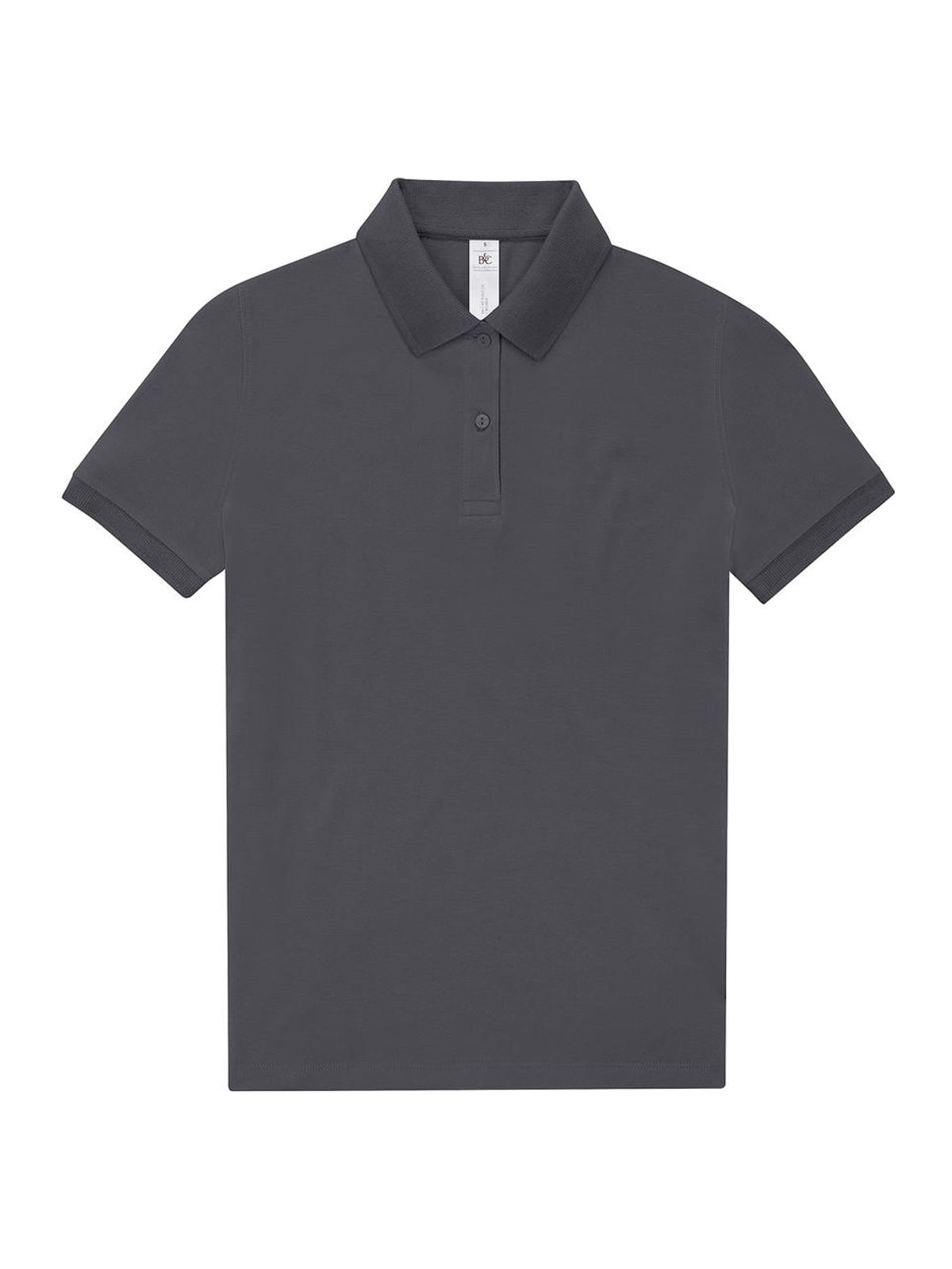 Γυναικεία Μπλούζα Polo PW463 B & C My Polo 210 Dark Grey