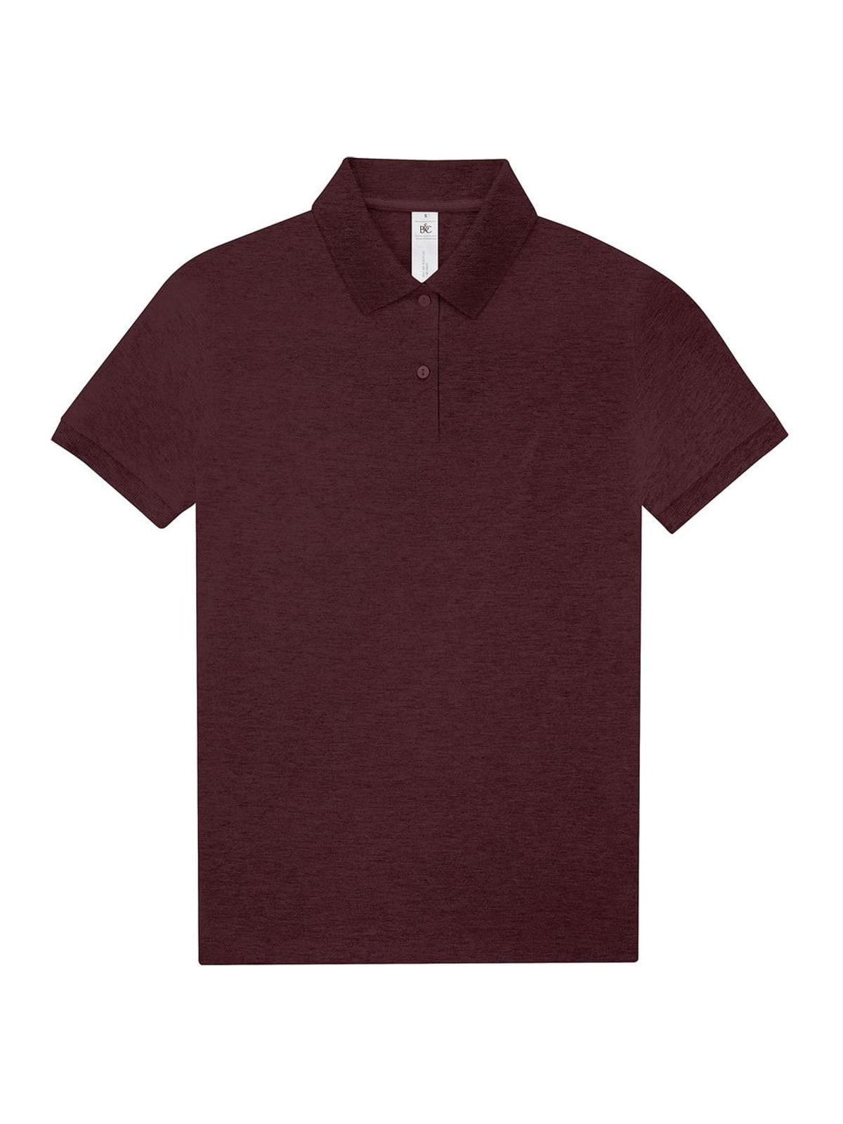 Γυναικεία Μπλούζα Polo PW463 B & C My Polo 210 Heather Burgundy