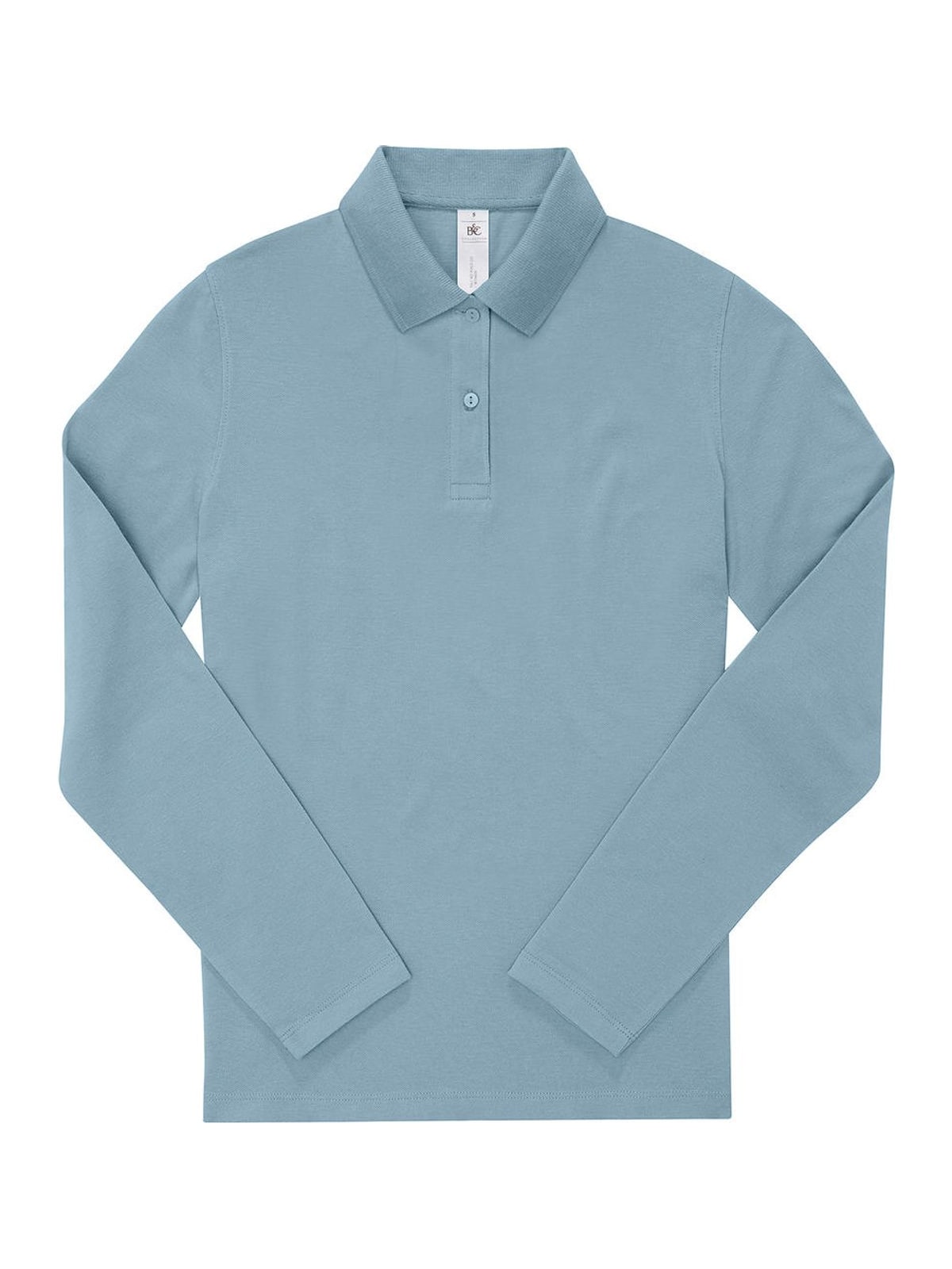 Γυναικεία Μακρυμάνικη Μπλούζα Polo PW464 B&C My Polo 210 LSL Amalfi Blue