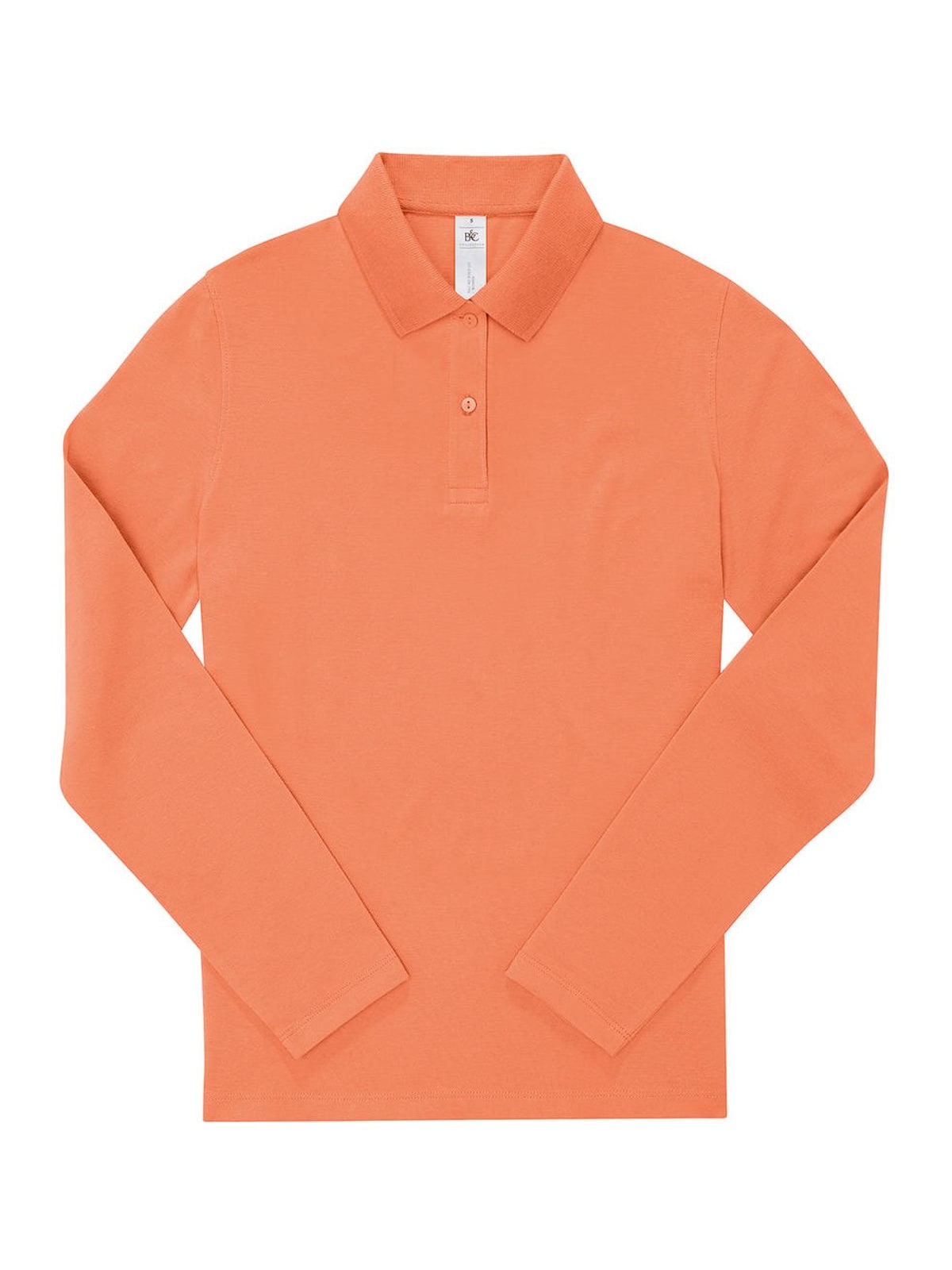 Γυναικεία Μακρυμάνικη Μπλούζα Polo PW464 B&C My Polo 210 LSL Amalfi Coral
