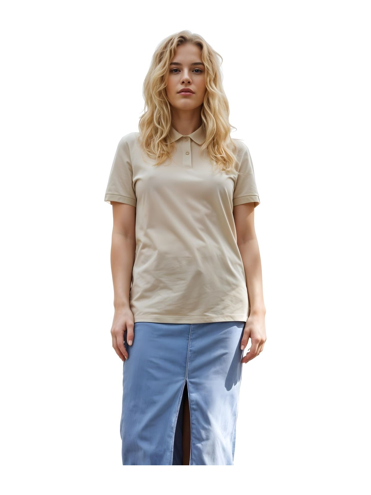 Γυναικεία Μπλούζα Polo PW465 B & C My Eco Polo 65/35 Mastic