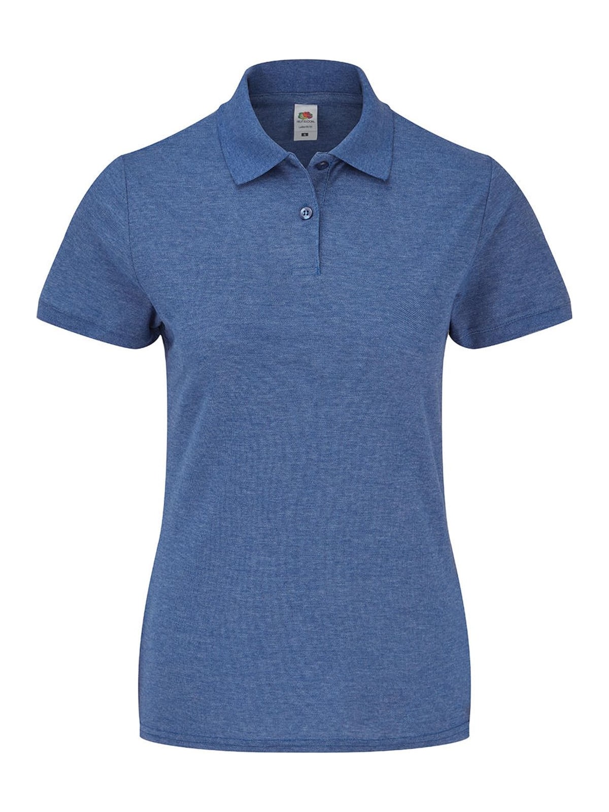 Γυναικεία Μπλούζα Polo 63-212-0 Fruit of the Loom Retro Heather Royal