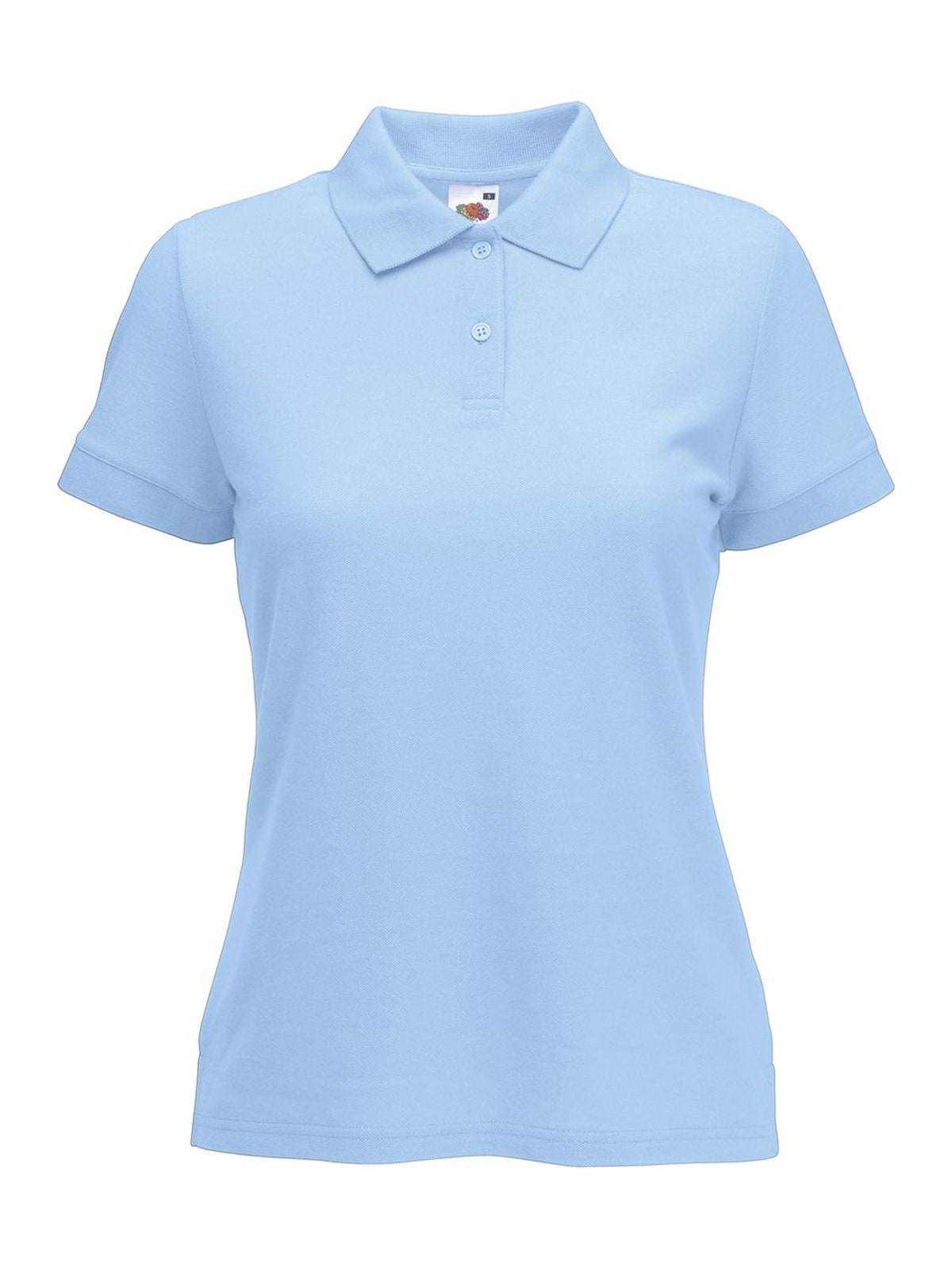 Γυναικεία Μπλούζα Polo 63-212-0 Fruit of the Loom Sky Blue