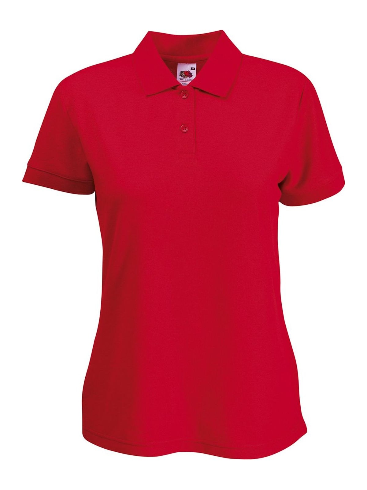 Γυναικεία Μπλούζα Polo 63-212-0 Fruit of the Loom Red